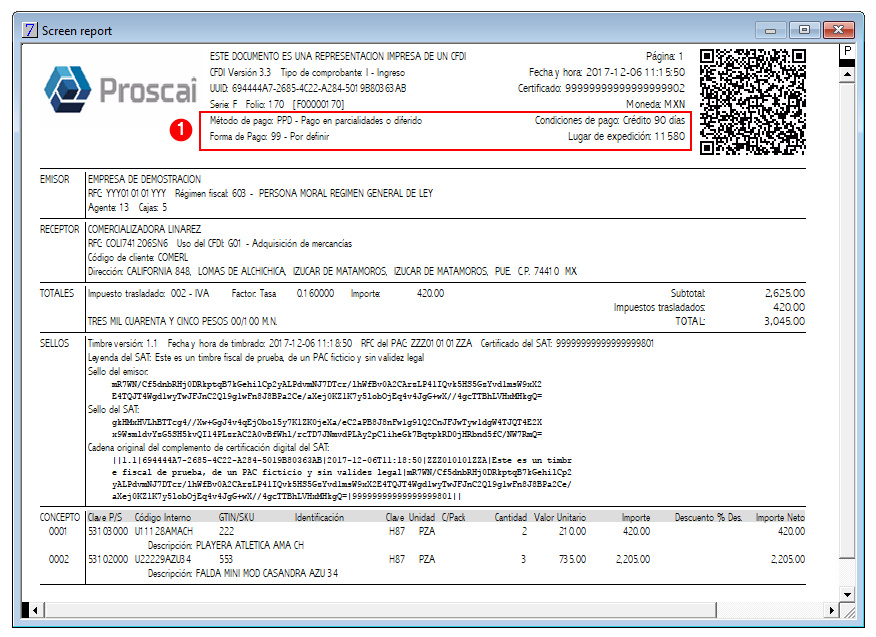 9. CFDI Métodos De Pago – Proscai