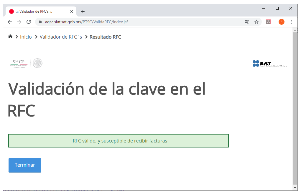 ¿Por qué al timbrar una factura indica que el RFC no se encuentra