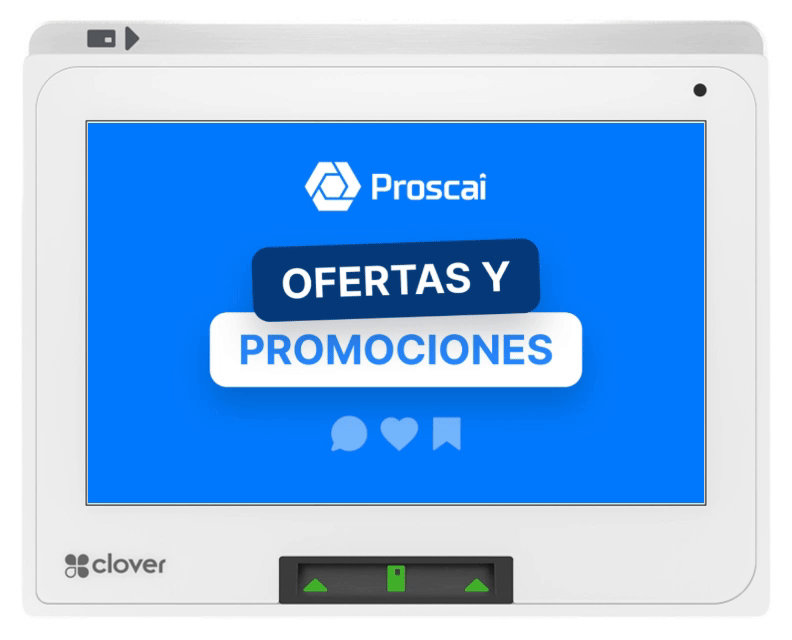 Pantalla en espera de Clover